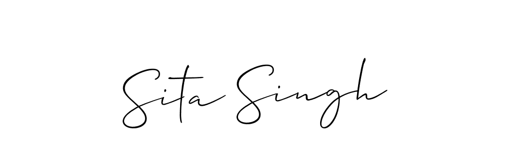 Make a beautiful signature design for name Sita Singh. Use this online signature maker to create a handwritten signature for free. Sita Singh signature style 2 images and pictures png