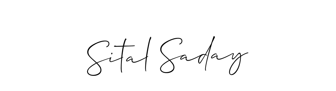 You can use this online signature creator to create a handwritten signature for the name Sital Saday. This is the best online autograph maker. Sital Saday signature style 2 images and pictures png