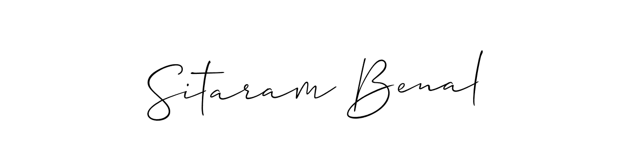 You can use this online signature creator to create a handwritten signature for the name Sitaram Benal. This is the best online autograph maker. Sitaram Benal signature style 2 images and pictures png