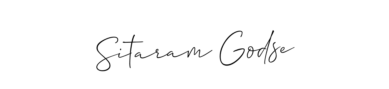 Once you've used our free online signature maker to create your best signature Allison_Script style, it's time to enjoy all of the benefits that Sitaram Godse name signing documents. Sitaram Godse signature style 2 images and pictures png