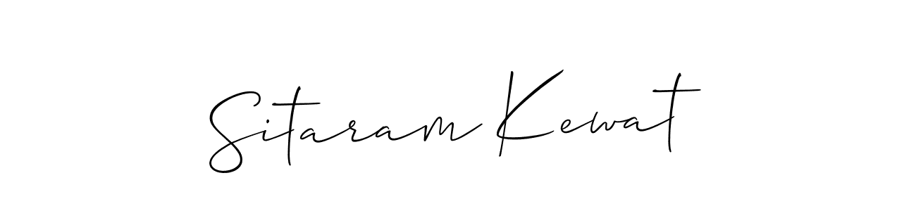 You should practise on your own different ways (Allison_Script) to write your name (Sitaram Kewat) in signature. don't let someone else do it for you. Sitaram Kewat signature style 2 images and pictures png