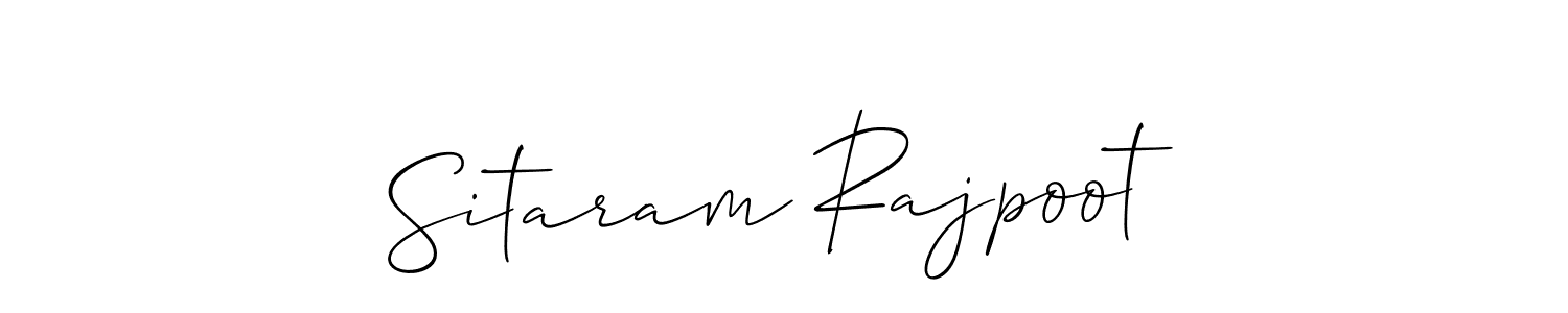 Make a beautiful signature design for name Sitaram Rajpoot. Use this online signature maker to create a handwritten signature for free. Sitaram Rajpoot signature style 2 images and pictures png