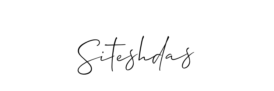 You can use this online signature creator to create a handwritten signature for the name Siteshdas. This is the best online autograph maker. Siteshdas signature style 2 images and pictures png