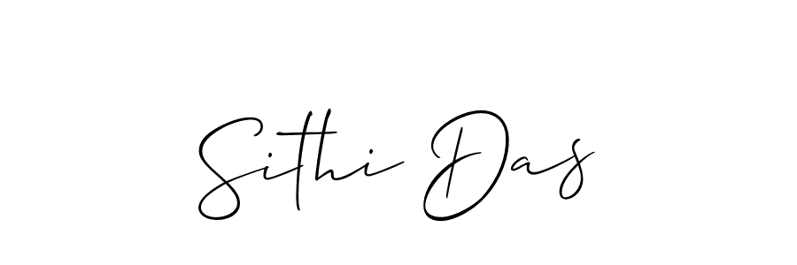Use a signature maker to create a handwritten signature online. With this signature software, you can design (Allison_Script) your own signature for name Sithi Das. Sithi Das signature style 2 images and pictures png
