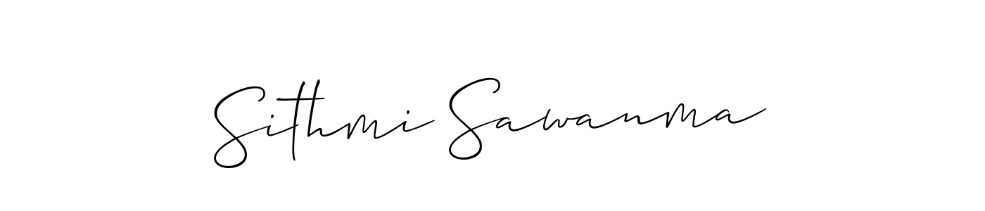 Make a short Sithmi Sawanma signature style. Manage your documents anywhere anytime using Allison_Script. Create and add eSignatures, submit forms, share and send files easily. Sithmi Sawanma signature style 2 images and pictures png