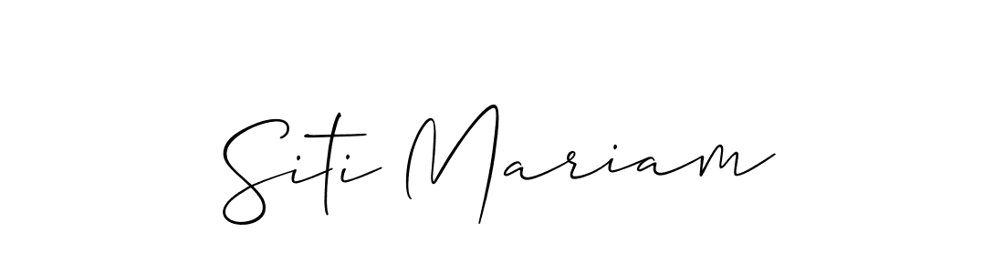 This is the best signature style for the Siti Mariam name. Also you like these signature font (Allison_Script). Mix name signature. Siti Mariam signature style 2 images and pictures png
