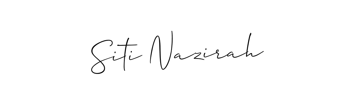 This is the best signature style for the Siti Nazirah name. Also you like these signature font (Allison_Script). Mix name signature. Siti Nazirah signature style 2 images and pictures png