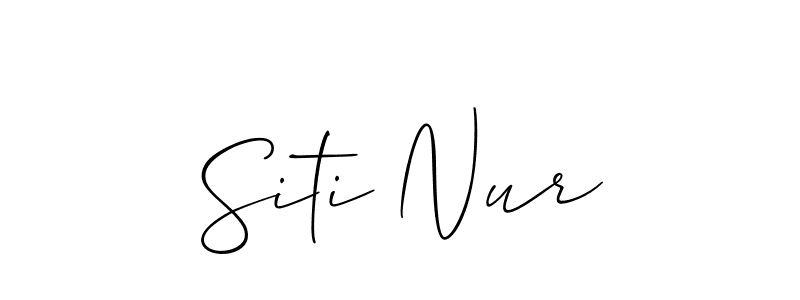 You can use this online signature creator to create a handwritten signature for the name Siti Nur. This is the best online autograph maker. Siti Nur signature style 2 images and pictures png