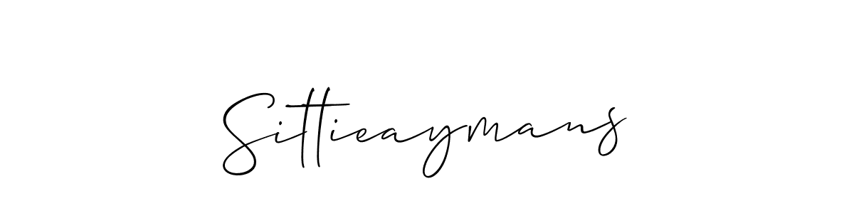 Here are the top 10 professional signature styles for the name Sittieaymans. These are the best autograph styles you can use for your name. Sittieaymans signature style 2 images and pictures png