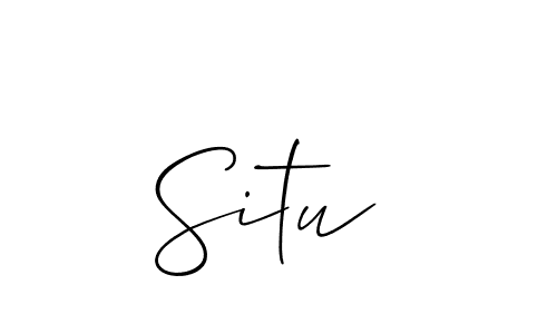 You can use this online signature creator to create a handwritten signature for the name Situ . This is the best online autograph maker. Situ  signature style 2 images and pictures png