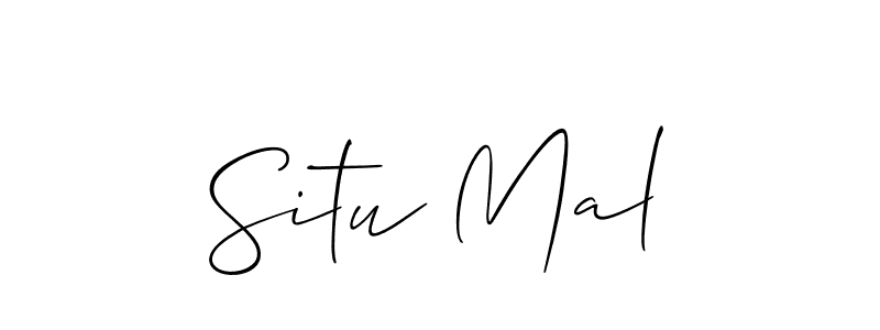 How to Draw Situ Mal signature style? Allison_Script is a latest design signature styles for name Situ Mal. Situ Mal signature style 2 images and pictures png