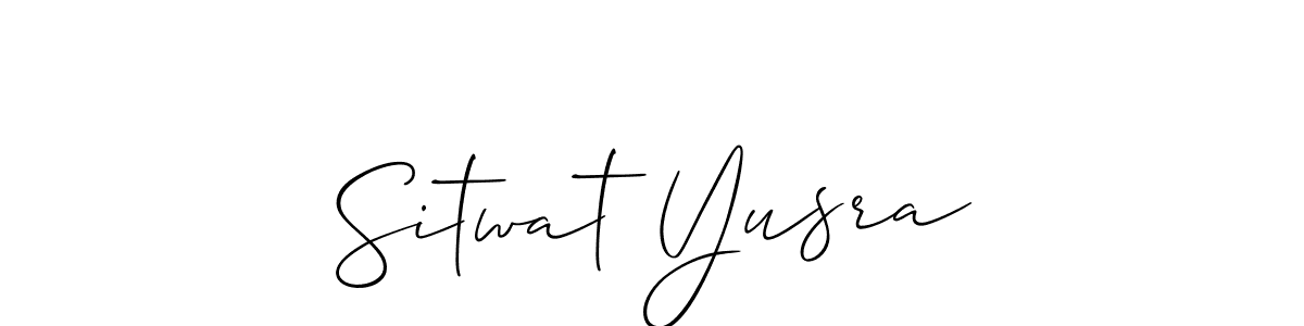 You can use this online signature creator to create a handwritten signature for the name Sitwat Yusra. This is the best online autograph maker. Sitwat Yusra signature style 2 images and pictures png