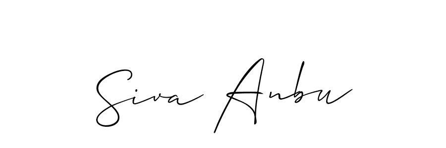 Make a beautiful signature design for name Siva Anbu. Use this online signature maker to create a handwritten signature for free. Siva Anbu signature style 2 images and pictures png