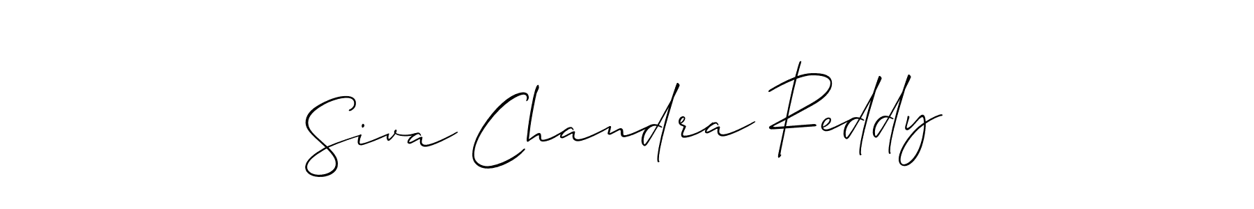 if you are searching for the best signature style for your name Siva Chandra Reddy. so please give up your signature search. here we have designed multiple signature styles  using Allison_Script. Siva Chandra Reddy signature style 2 images and pictures png