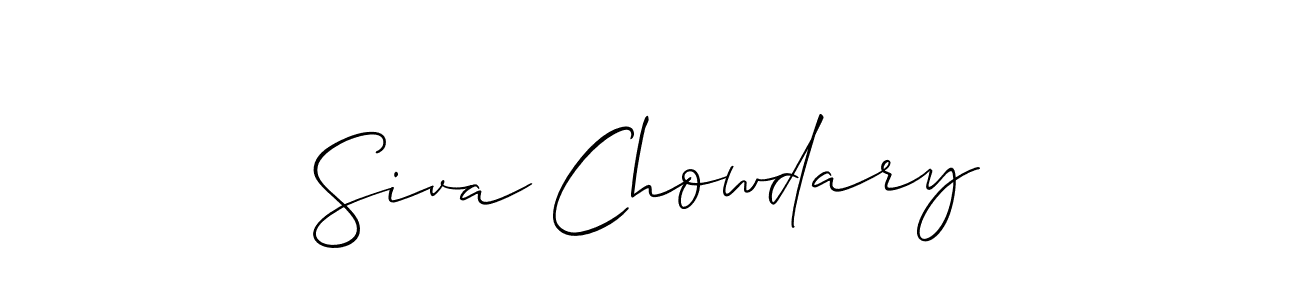 You can use this online signature creator to create a handwritten signature for the name Siva Chowdary. This is the best online autograph maker. Siva Chowdary signature style 2 images and pictures png