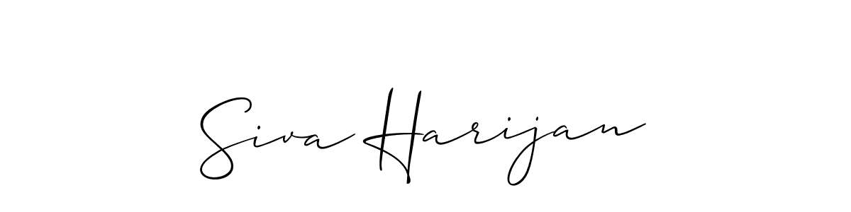 Once you've used our free online signature maker to create your best signature Allison_Script style, it's time to enjoy all of the benefits that Siva Harijan name signing documents. Siva Harijan signature style 2 images and pictures png