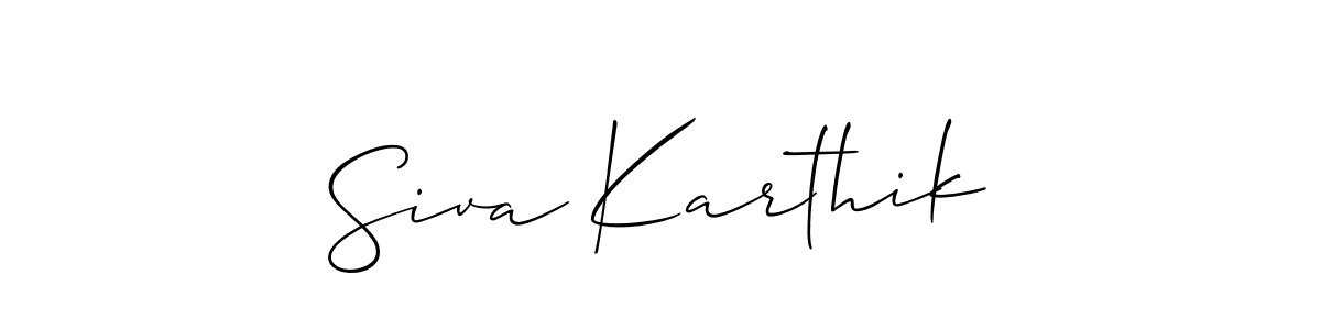 You can use this online signature creator to create a handwritten signature for the name Siva Karthik. This is the best online autograph maker. Siva Karthik signature style 2 images and pictures png