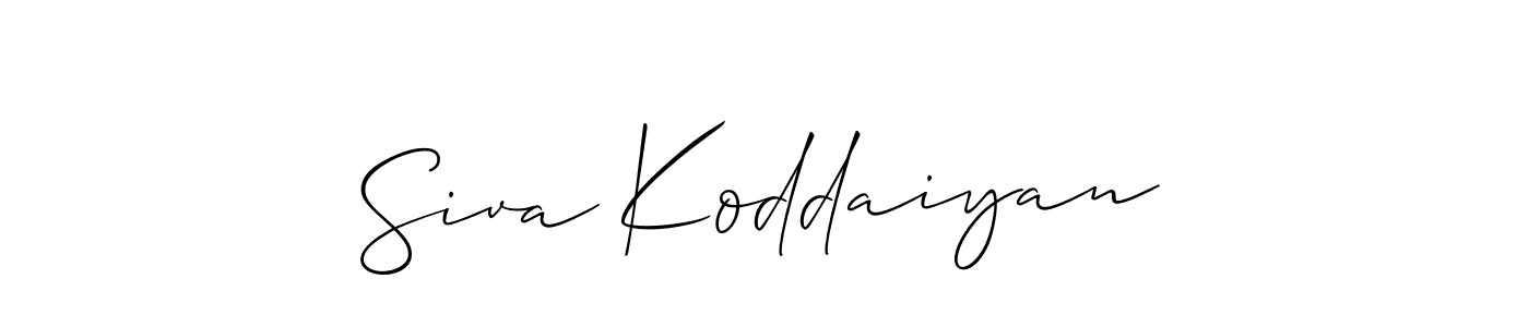 Here are the top 10 professional signature styles for the name Siva Koddaiyan. These are the best autograph styles you can use for your name. Siva Koddaiyan signature style 2 images and pictures png