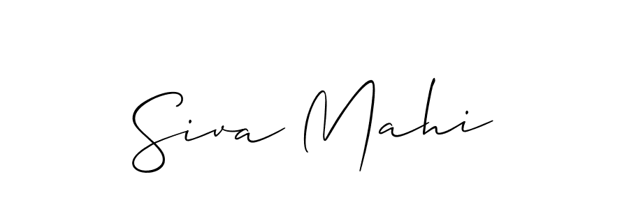 Once you've used our free online signature maker to create your best signature Allison_Script style, it's time to enjoy all of the benefits that Siva Mahi name signing documents. Siva Mahi signature style 2 images and pictures png