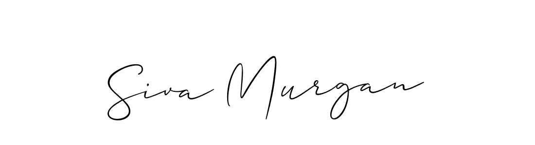 You should practise on your own different ways (Allison_Script) to write your name (Siva Murgan) in signature. don't let someone else do it for you. Siva Murgan signature style 2 images and pictures png