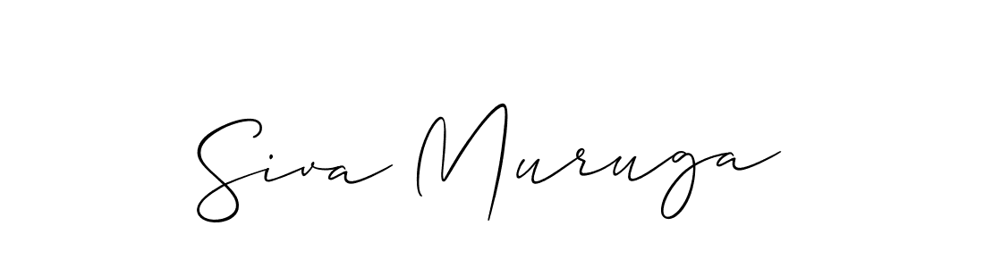 How to make Siva Muruga name signature. Use Allison_Script style for creating short signs online. This is the latest handwritten sign. Siva Muruga signature style 2 images and pictures png