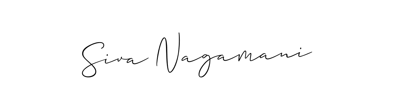 Make a beautiful signature design for name Siva Nagamani. Use this online signature maker to create a handwritten signature for free. Siva Nagamani signature style 2 images and pictures png