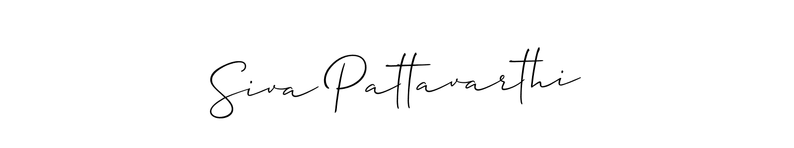 Also You can easily find your signature by using the search form. We will create Siva Pattavarthi name handwritten signature images for you free of cost using Allison_Script sign style. Siva Pattavarthi signature style 2 images and pictures png