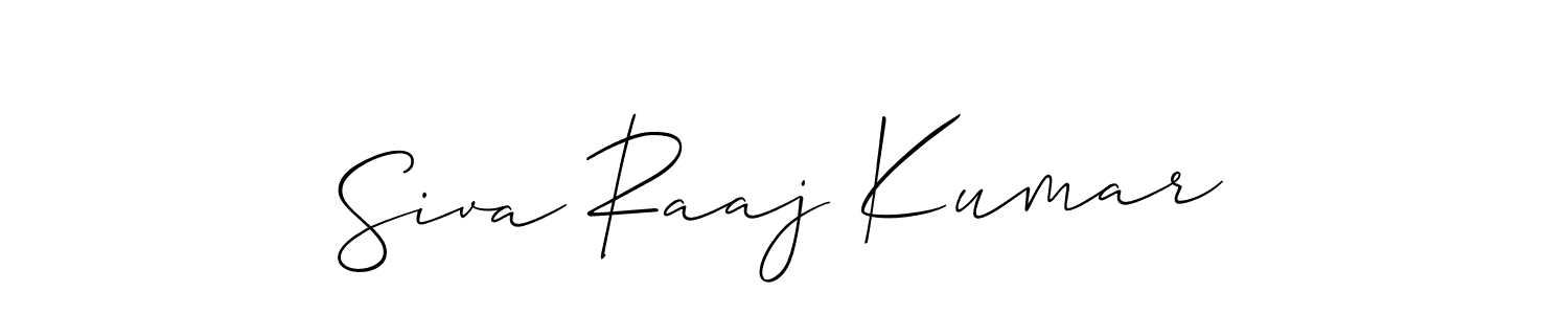 How to Draw Siva Raaj Kumar signature style? Allison_Script is a latest design signature styles for name Siva Raaj Kumar. Siva Raaj Kumar signature style 2 images and pictures png