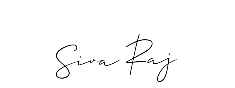 It looks lik you need a new signature style for name Siva Raj. Design unique handwritten (Allison_Script) signature with our free signature maker in just a few clicks. Siva Raj signature style 2 images and pictures png