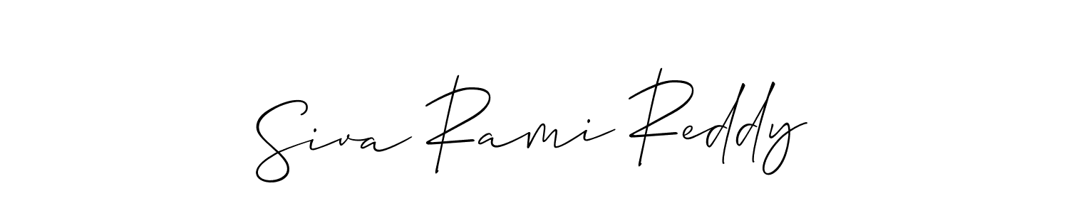 The best way (Allison_Script) to make a short signature is to pick only two or three words in your name. The name Siva Rami Reddy include a total of six letters. For converting this name. Siva Rami Reddy signature style 2 images and pictures png