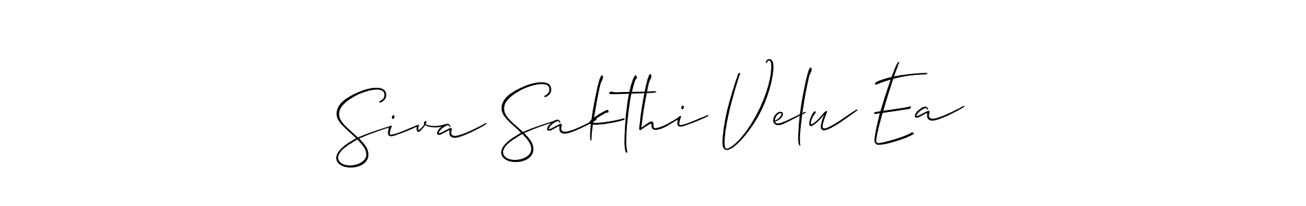 You can use this online signature creator to create a handwritten signature for the name Siva Sakthi Velu Ea. This is the best online autograph maker. Siva Sakthi Velu Ea signature style 2 images and pictures png