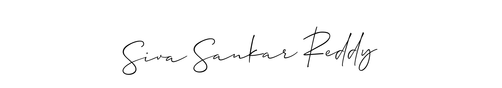 Make a beautiful signature design for name Siva Sankar Reddy. Use this online signature maker to create a handwritten signature for free. Siva Sankar Reddy signature style 2 images and pictures png