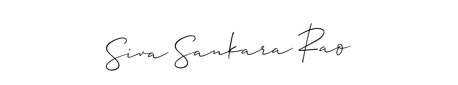 Make a beautiful signature design for name Siva Sankara Rao. Use this online signature maker to create a handwritten signature for free. Siva Sankara Rao signature style 2 images and pictures png