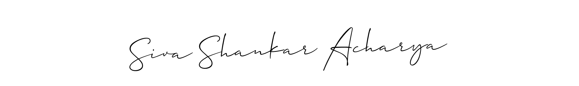 You can use this online signature creator to create a handwritten signature for the name Siva Shankar Acharya. This is the best online autograph maker. Siva Shankar Acharya signature style 2 images and pictures png