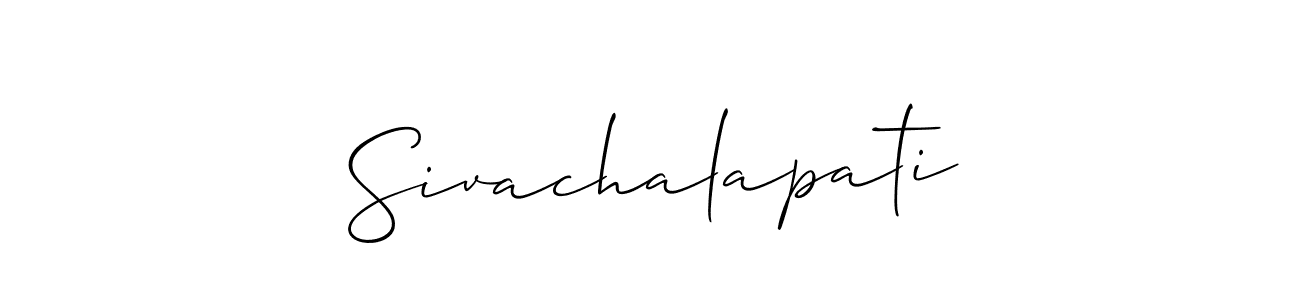 Make a beautiful signature design for name Sivachalapati. Use this online signature maker to create a handwritten signature for free. Sivachalapati signature style 2 images and pictures png