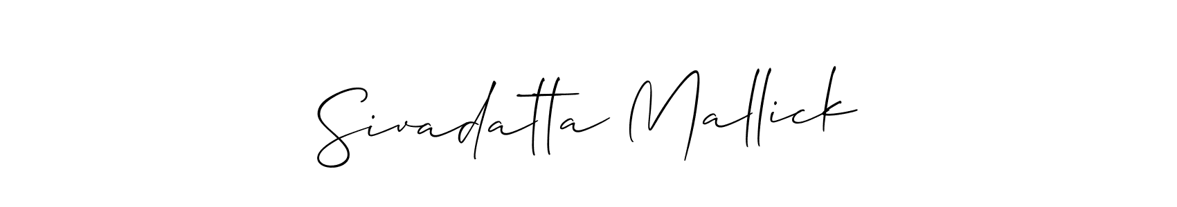 Here are the top 10 professional signature styles for the name Sivadatta Mallick. These are the best autograph styles you can use for your name. Sivadatta Mallick signature style 2 images and pictures png