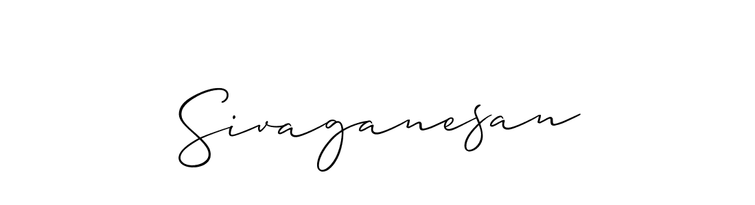 Use a signature maker to create a handwritten signature online. With this signature software, you can design (Allison_Script) your own signature for name Sivaganesan. Sivaganesan signature style 2 images and pictures png