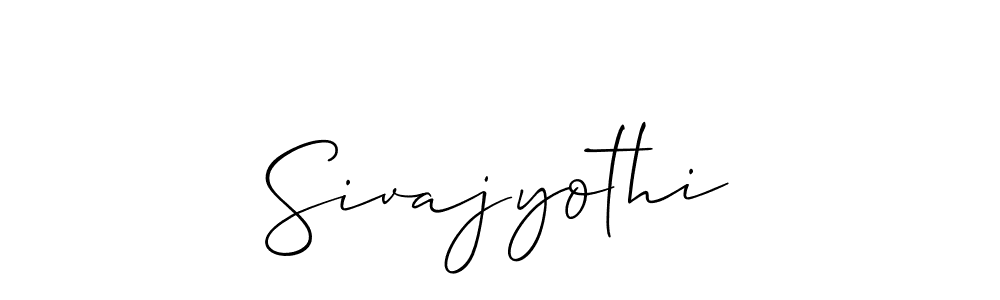 Also You can easily find your signature by using the search form. We will create Sivajyothi name handwritten signature images for you free of cost using Allison_Script sign style. Sivajyothi signature style 2 images and pictures png