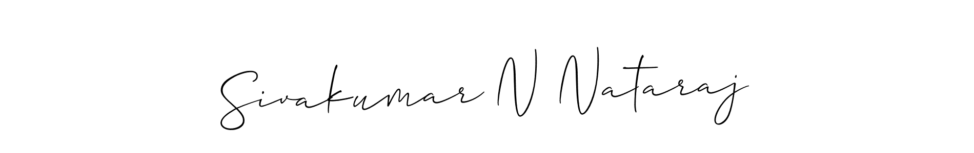 Best and Professional Signature Style for Sivakumar N Nataraj. Allison_Script Best Signature Style Collection. Sivakumar N Nataraj signature style 2 images and pictures png