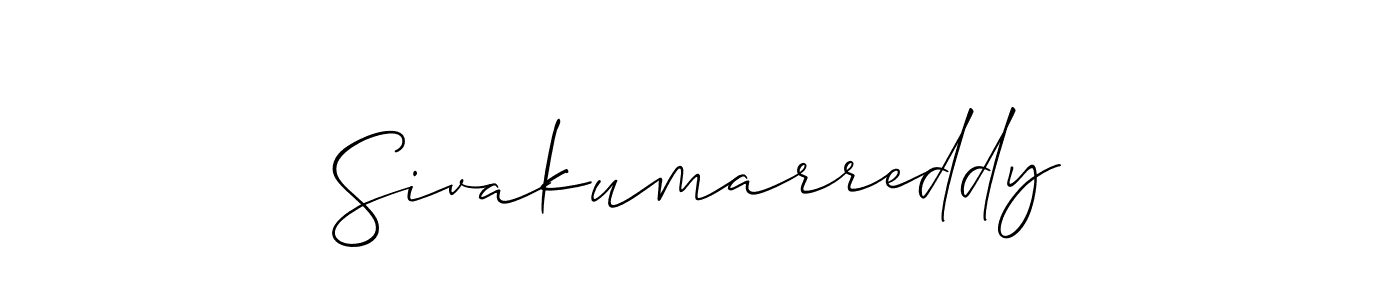 Make a short Sivakumarreddy signature style. Manage your documents anywhere anytime using Allison_Script. Create and add eSignatures, submit forms, share and send files easily. Sivakumarreddy signature style 2 images and pictures png