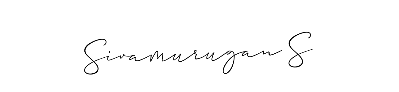 This is the best signature style for the Sivamurugan S name. Also you like these signature font (Allison_Script). Mix name signature. Sivamurugan S signature style 2 images and pictures png