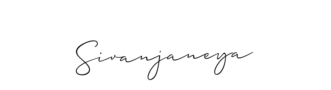 Design your own signature with our free online signature maker. With this signature software, you can create a handwritten (Allison_Script) signature for name Sivanjaneya. Sivanjaneya signature style 2 images and pictures png