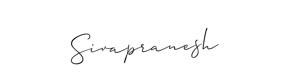 You should practise on your own different ways (Allison_Script) to write your name (Sivapranesh) in signature. don't let someone else do it for you. Sivapranesh signature style 2 images and pictures png