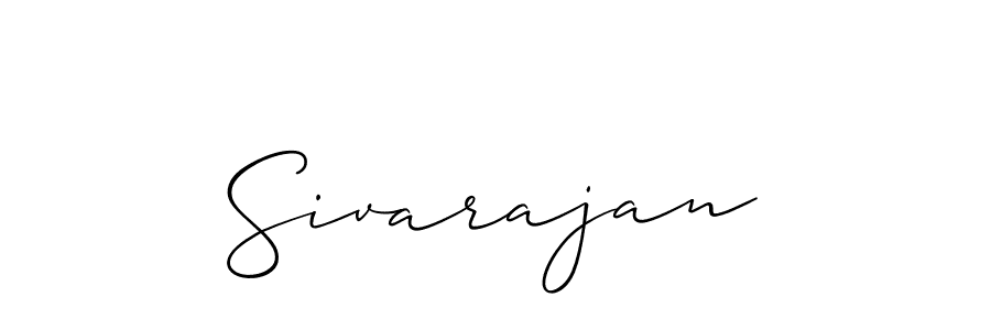 The best way (Allison_Script) to make a short signature is to pick only two or three words in your name. The name Sivarajan include a total of six letters. For converting this name. Sivarajan signature style 2 images and pictures png