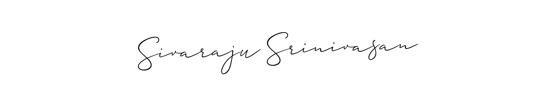 Similarly Allison_Script is the best handwritten signature design. Signature creator online .You can use it as an online autograph creator for name Sivaraju Srinivasan. Sivaraju Srinivasan signature style 2 images and pictures png