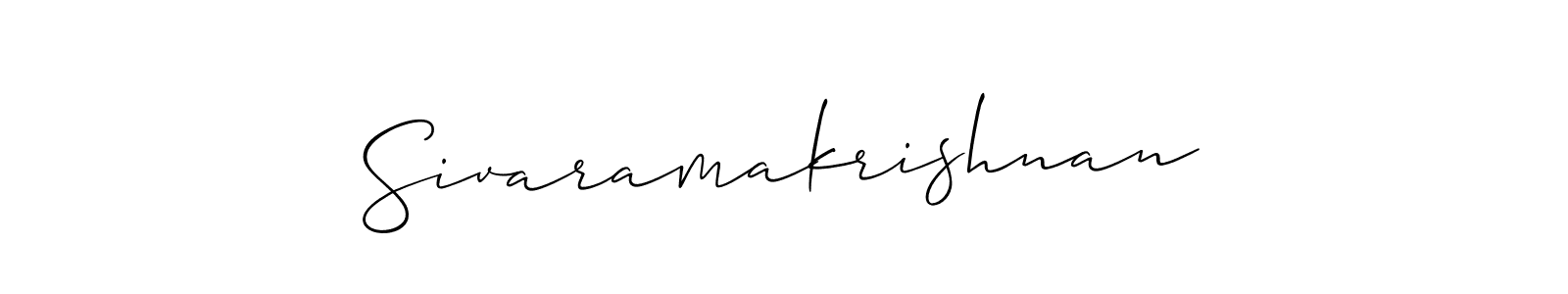 Also we have Sivaramakrishnan name is the best signature style. Create professional handwritten signature collection using Allison_Script autograph style. Sivaramakrishnan signature style 2 images and pictures png