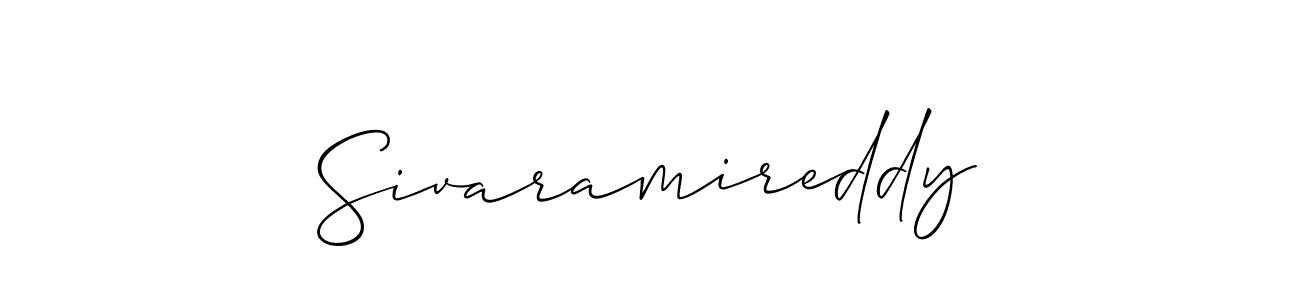 Make a beautiful signature design for name Sivaramireddy. With this signature (Allison_Script) style, you can create a handwritten signature for free. Sivaramireddy signature style 2 images and pictures png