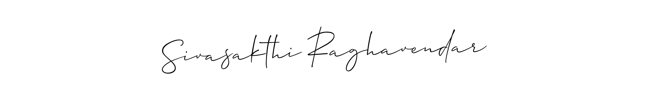 Also You can easily find your signature by using the search form. We will create Sivasakthi Raghavendar name handwritten signature images for you free of cost using Allison_Script sign style. Sivasakthi Raghavendar signature style 2 images and pictures png