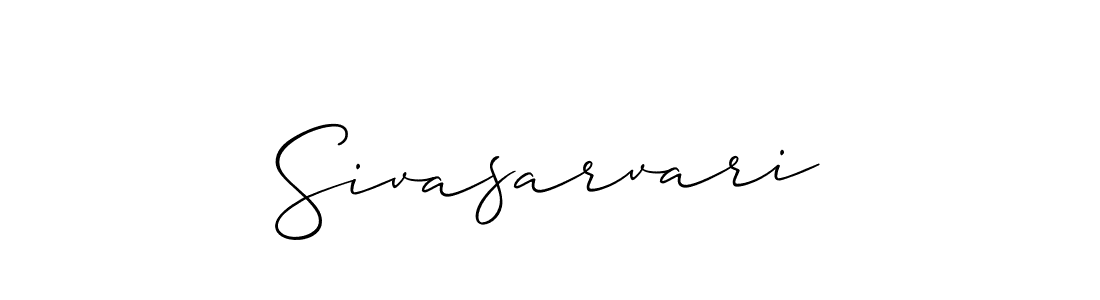 if you are searching for the best signature style for your name Sivasarvari. so please give up your signature search. here we have designed multiple signature styles  using Allison_Script. Sivasarvari signature style 2 images and pictures png