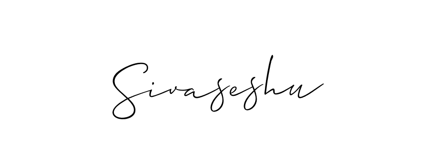 It looks lik you need a new signature style for name Sivaseshu. Design unique handwritten (Allison_Script) signature with our free signature maker in just a few clicks. Sivaseshu signature style 2 images and pictures png